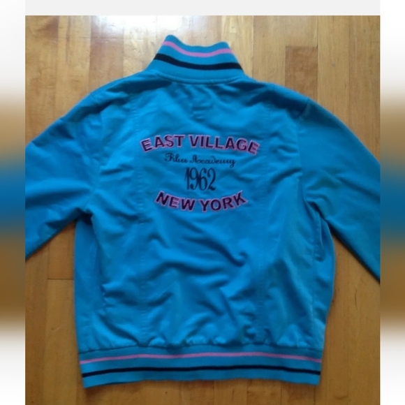 Wet Seal East Village New York Film Academy 1962 Sweat Jacket Size Medium Vintag - Picture 3 of 13